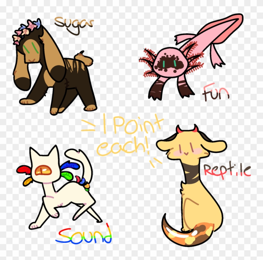 Quick 1 Point Adopts By Fluffyprey - Cartoon #1305922