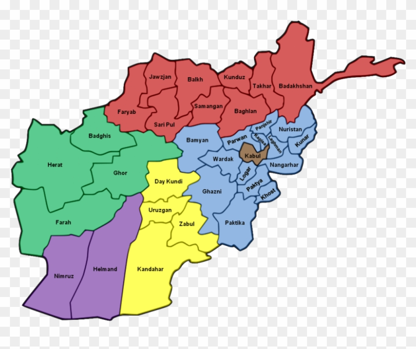 Afghanistan Regional Commands With Provinces - Police Clearance Certificate For Afghanistan #1305980
