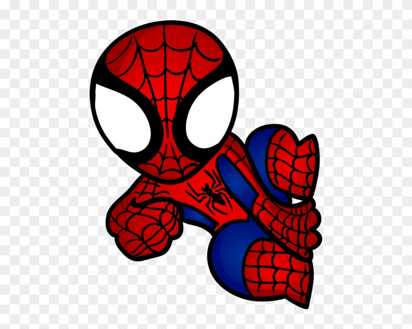 Spiderman Chibi Png - Superheroes Chibis #1305985