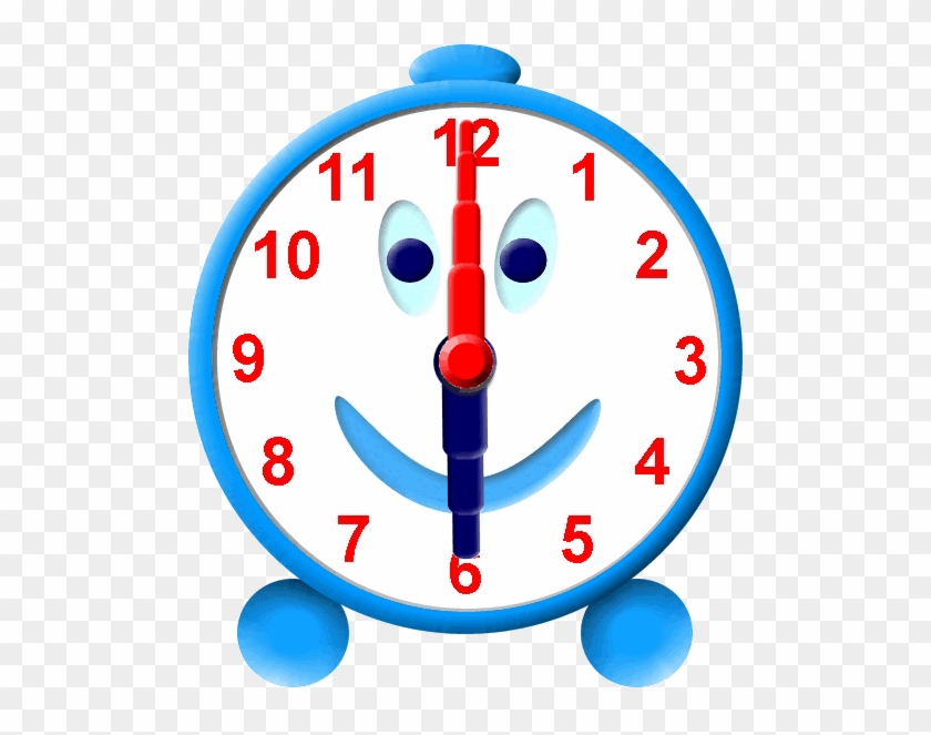 Clip Art Of 6 O Clock Quelle Heurs Est Il Pinterest - Time Is It? [book] #1305990
