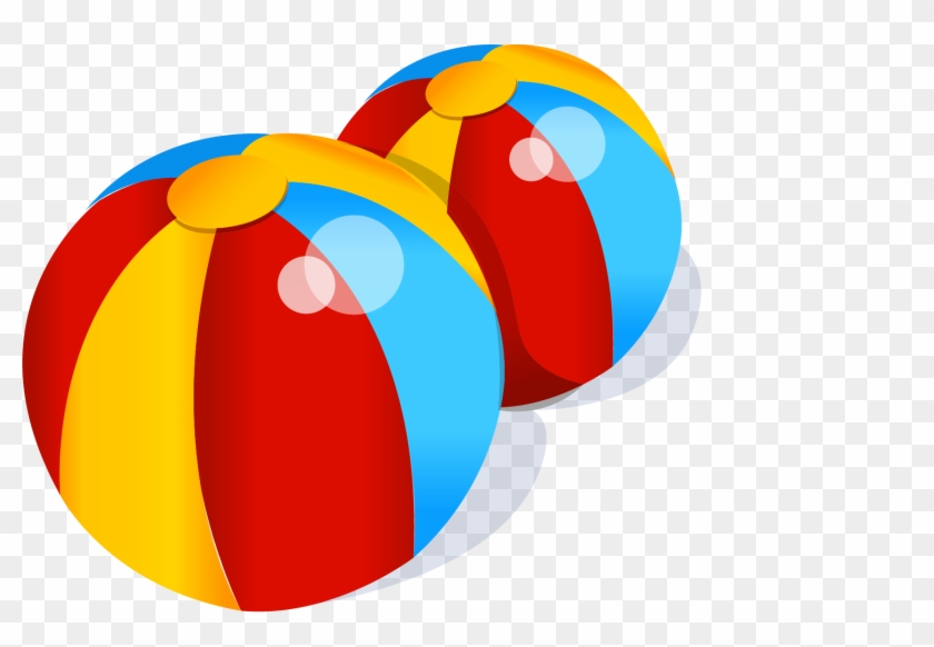 Toy Ball Clip Art - Vectores Pelotas De Playa #1305996