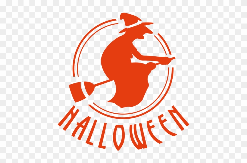 Witch Broom Halloween Label Transparent Png - Halloween Wine Glass Markers - Fun Party Decoration #1306021