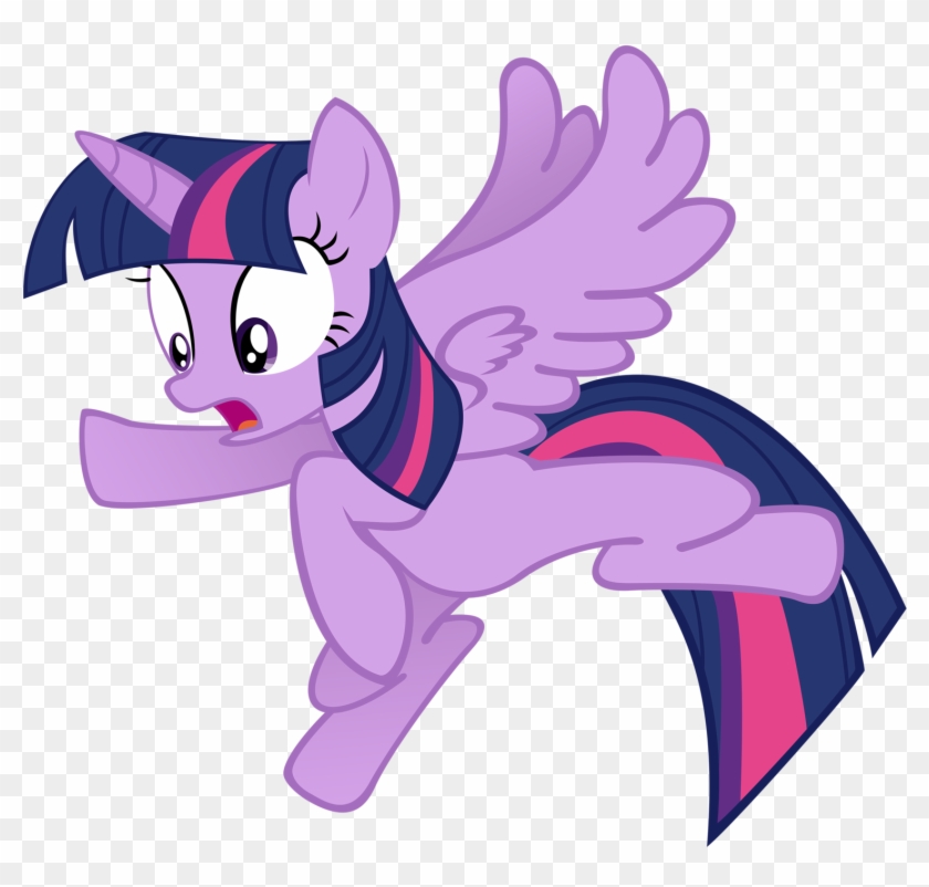 Twilight Sparkle - My Little Pony Twilight Flying #1306096