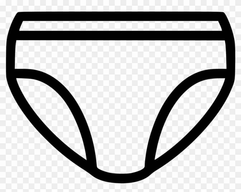 Womans Underwear Comments - Underwear Black And White Cartoon #1306161