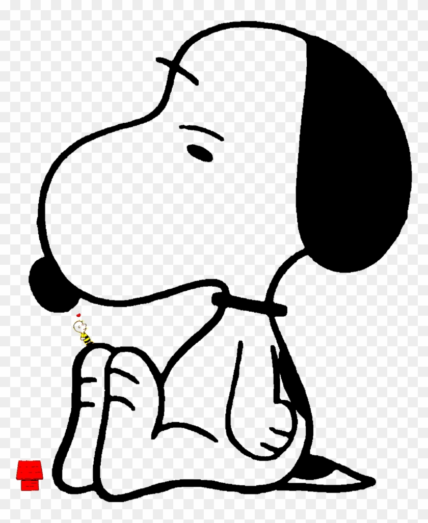 Charlie Brown Ama Seu Cachorro Gigante By Bradsnoopy97 - Snoopy Sitting Png #1306374