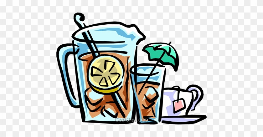 Mason Jar Clipart Tea - Iced Tea Pitcher Clipart #1306495