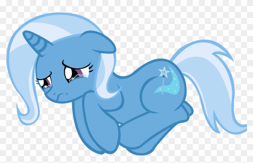 Trixie My Little Pony - My Little Pony Trixie Sad #1306505