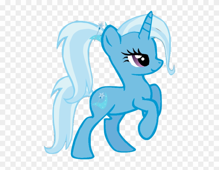 Mlp Trixie Ponytail By Winxflorabloomroxy On Deviantart - Ponytail #1306509