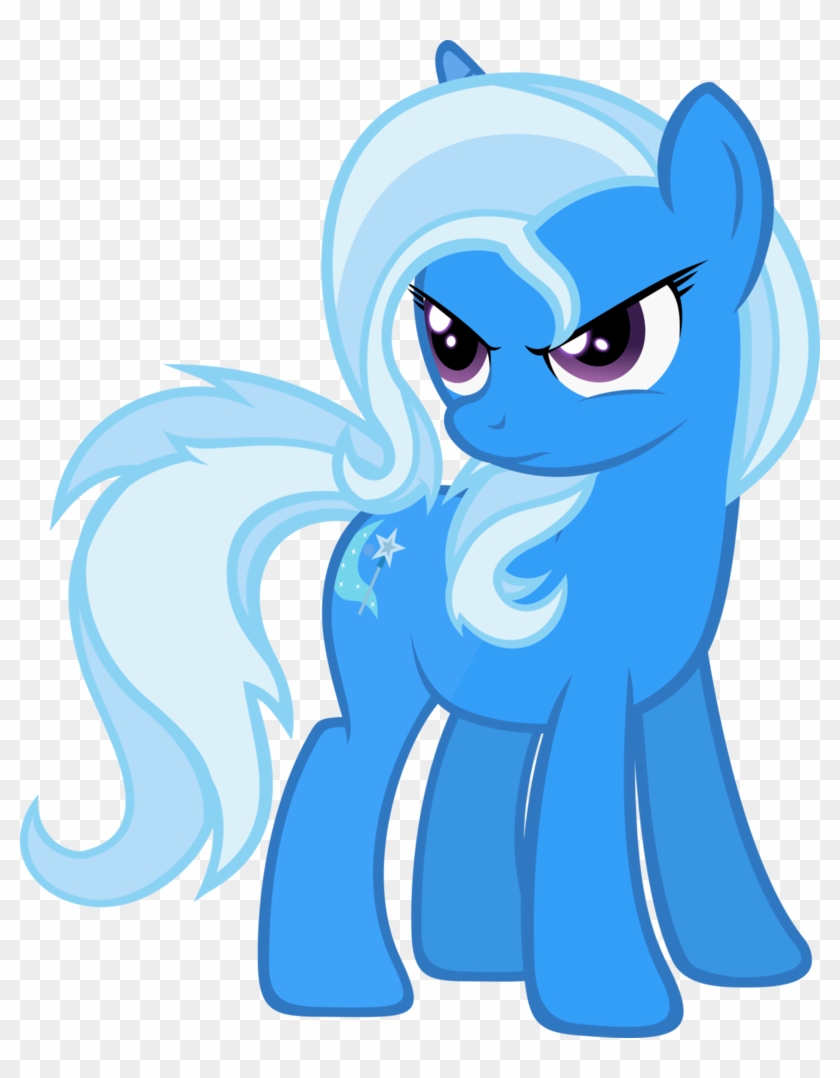 Trixie Vector By Godoffury On Deviantart - Mlp Trixie Angry #1306578