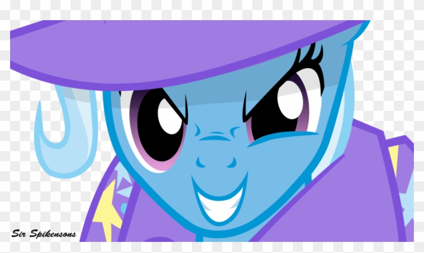 My Little Pony Trixie Evil Download - Mlp Trixie Evil Smile #1306582