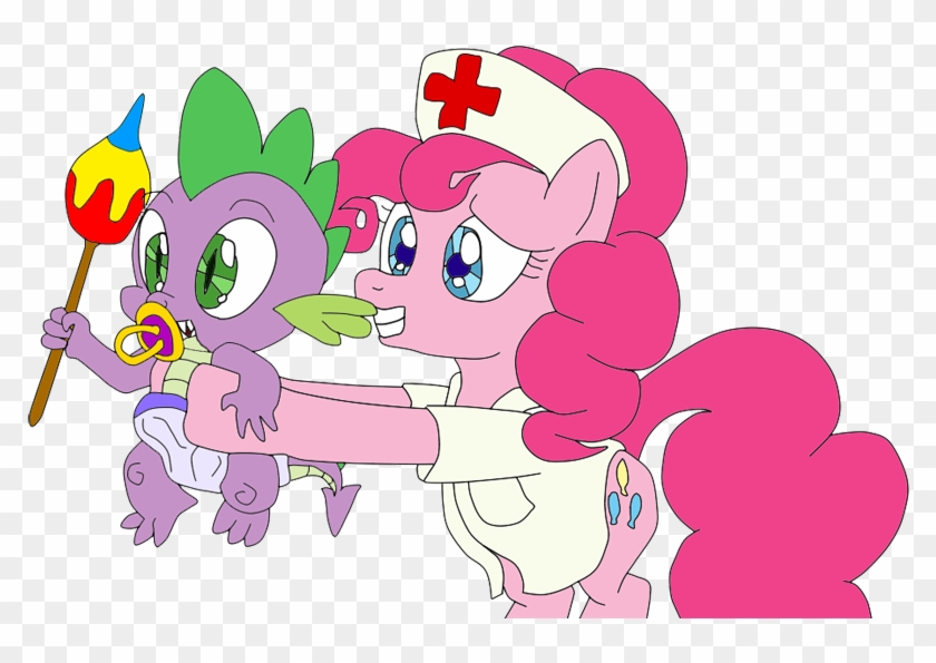 Lycanianspike, Baby, Diaper, Maracas, Nurse, Pacifier, - Cartoon #1306607