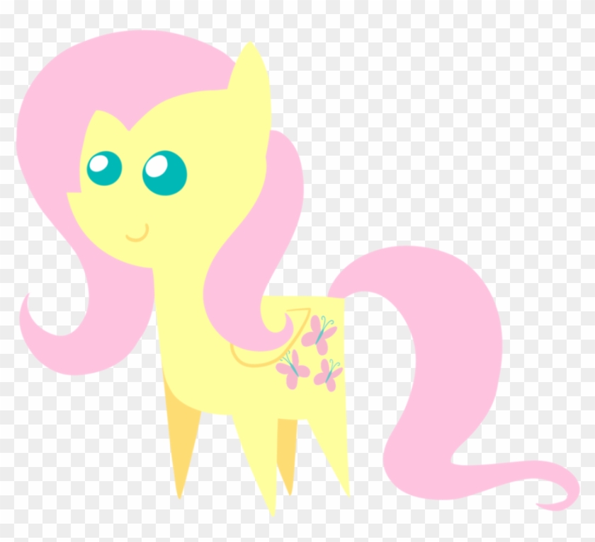 Fluttershy Chibi By On Deviantart - Mane 6 Cutie Marks #1306655