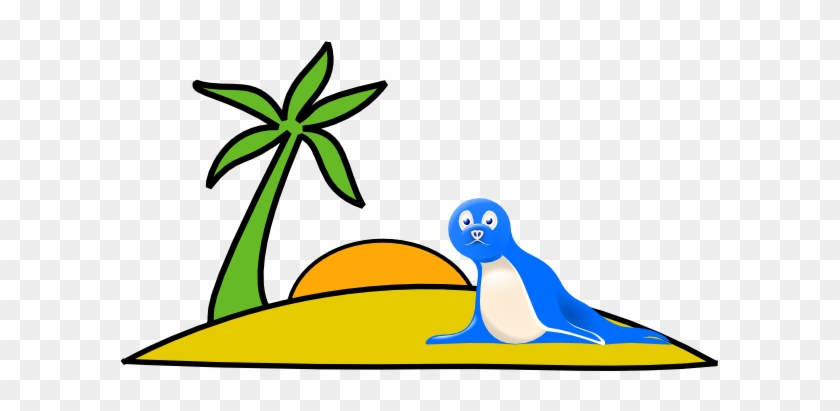 Desert Island Clip Art #1306677