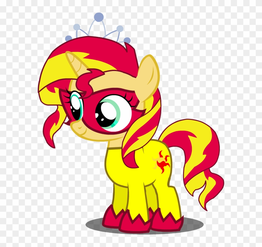 Mlp Sunset - Mlp Little Sunset Shimmer #1306681