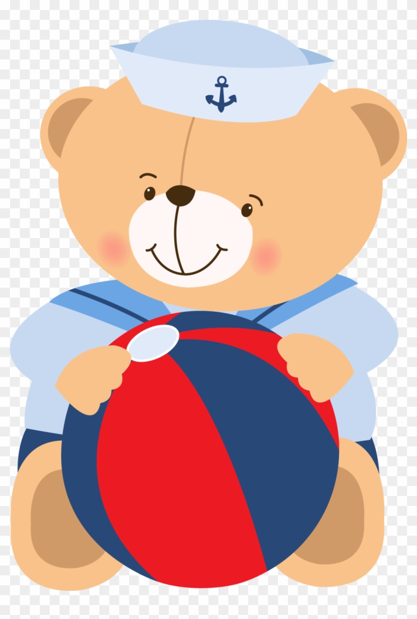 Sailor Clipart Teddy Bear - Ursinho Marinheiro Png #1306690