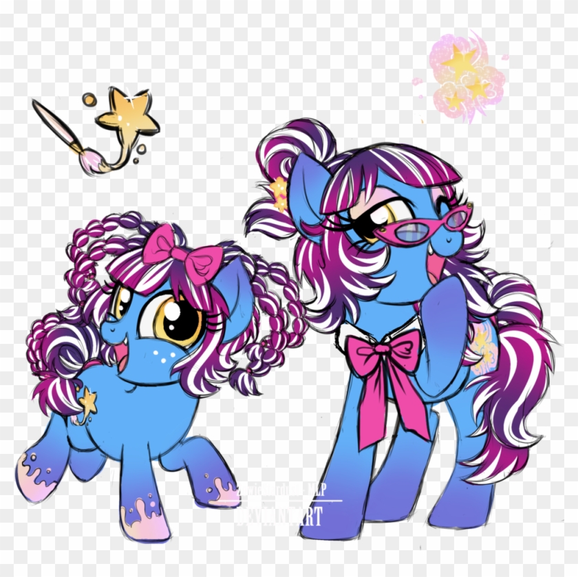 Eqd Mascot Sisters Concept 2 By Zowiestardust-mlp - Cartoon #1306703