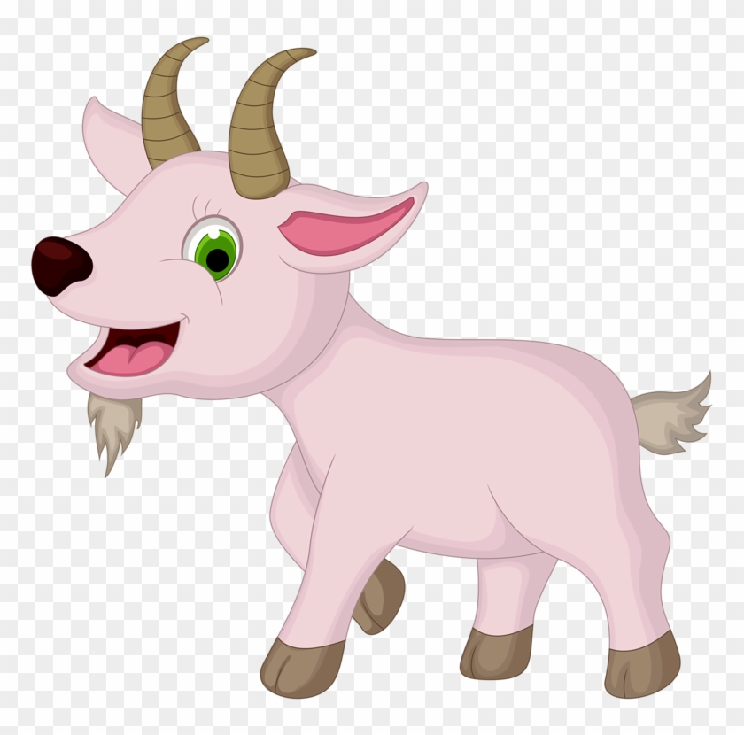 Goat Sheep Cartoon Farm - Goat Cartoon Png #1306761