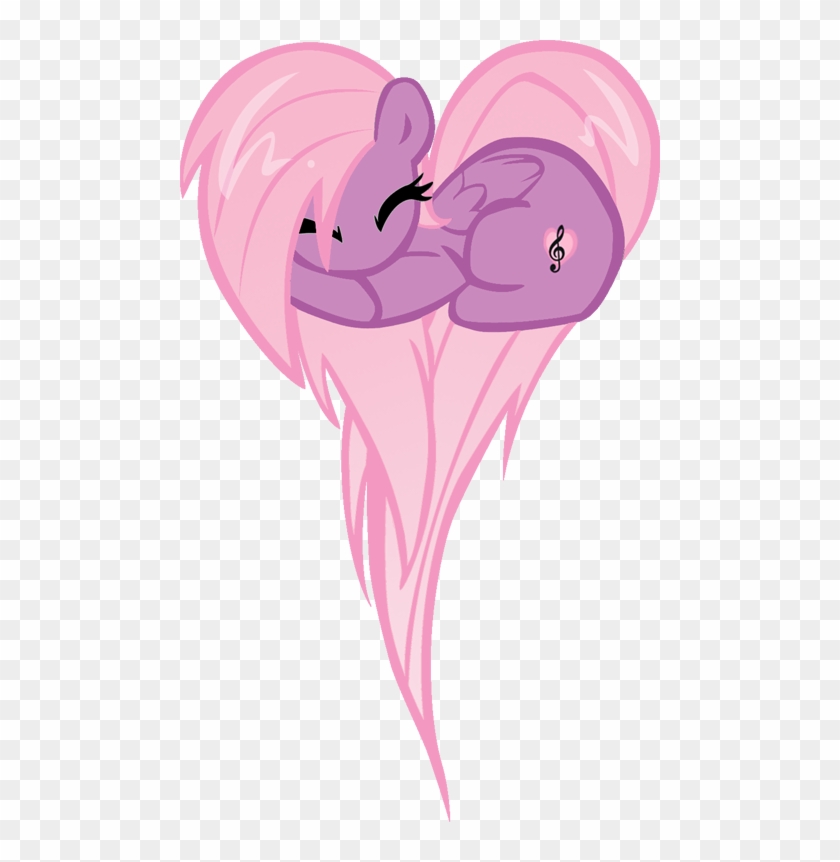 Glimmer Wing Heart Pony By Themightysqueegee - Mlp Cutie Mark Music Note #1306770