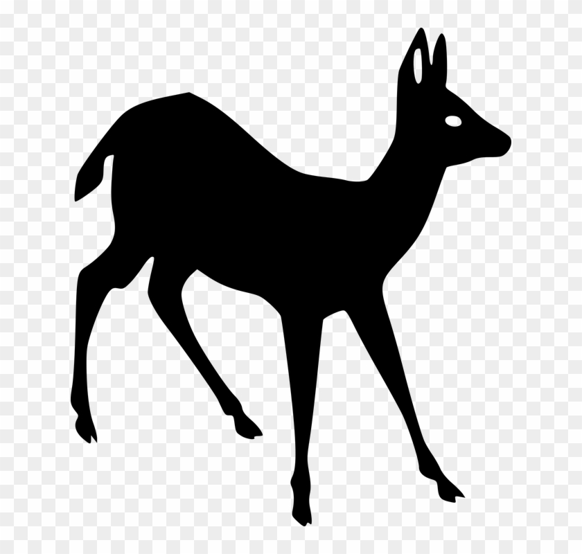 Whitetail Deer Clipart 28, Buy Clip Art - Deer Silhouette Png #1306839