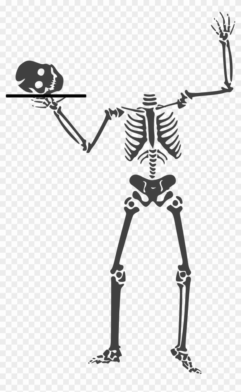 Deer Clipart Halloween - Halloween Skeleton Png #1306846