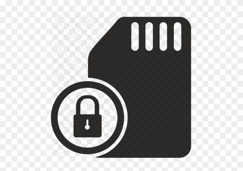 Sim, Locked Icon - Mobile Phone #1306958