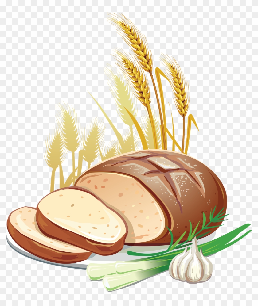 Отрезанный Ломоть - Wheat Bread Wheat Clipart #1307082