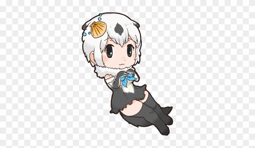 Sea Otter Clipart Famous - Kemono Friends Sea Otter #1307166