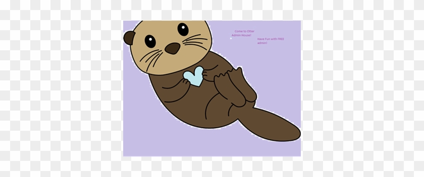 Otters Admin House - Otter Clipart #1307279