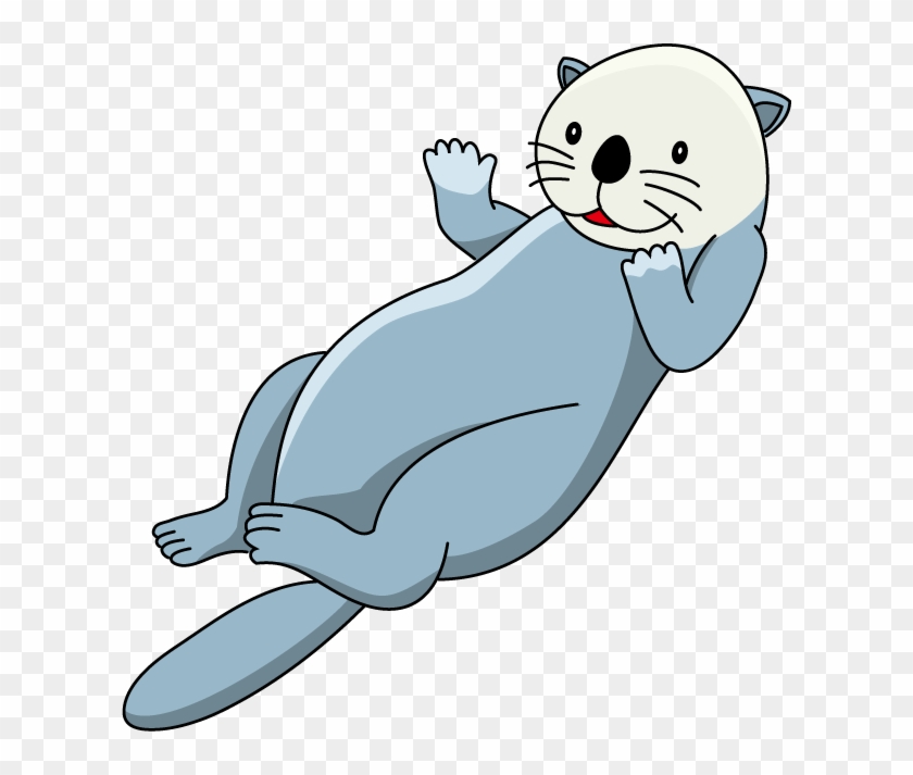 Sea Otter Clipart Images - Cartoon #1307300