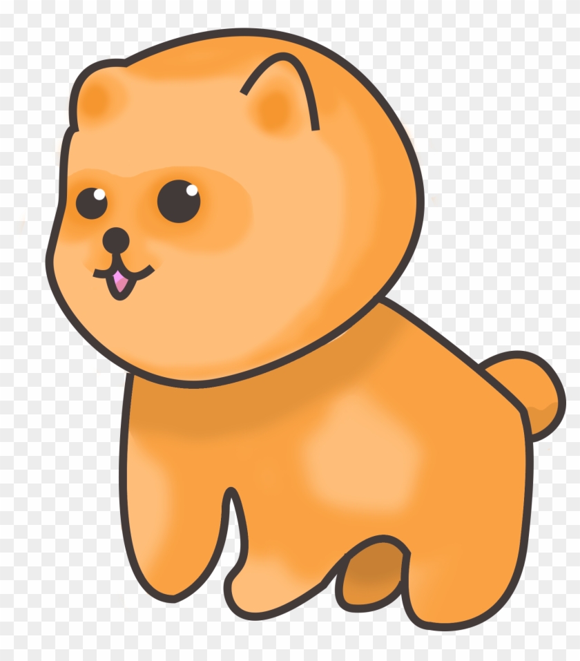 Pomeranian Clipart Transparent - Clip Art #1307348