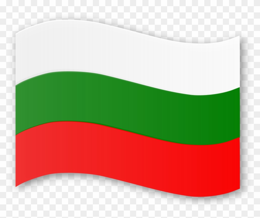 Bulgaria Flag Clipart Png - Flag Of Bulgaria #1307377