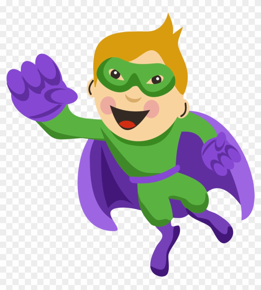 Kid Superhero Clipart - Superhero Clipart #1307570