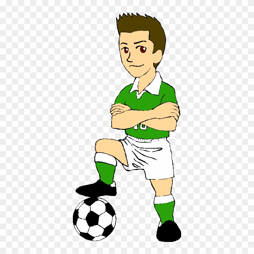 Playing Soccer Clip Art - Captain Football Team Clipart #1307575
