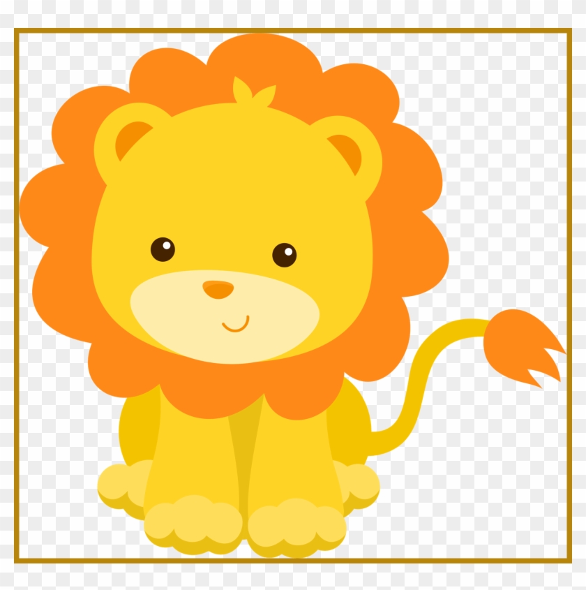 Lion Clipart Lion Clipart Easy Shocking Jungle Baby - Baby Lion Clipart #1307611