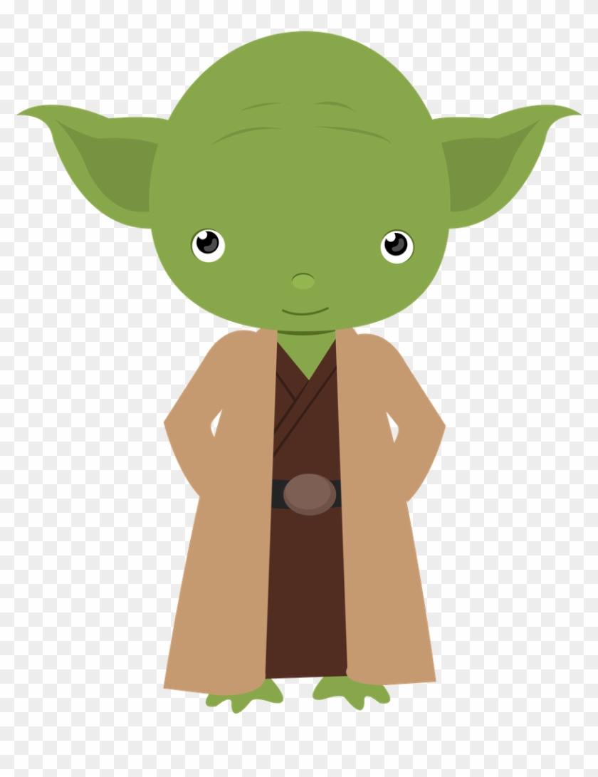 Luke Skywalker Yoda Anakin Skywalker Chewbacca Leia - Star Wars Clipart Png #1307620
