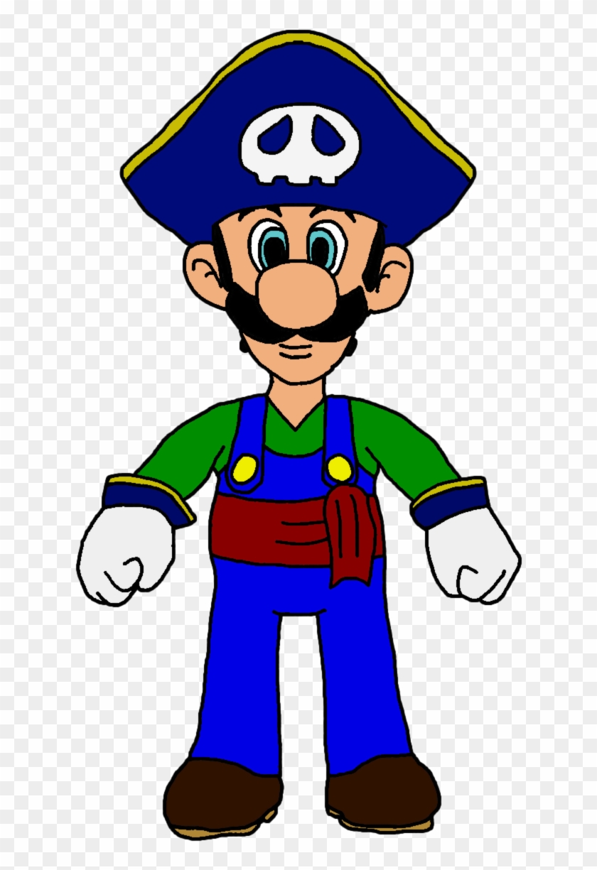 Pirate By Katlime - Mario Party 2 Luigi Pirate #1307846