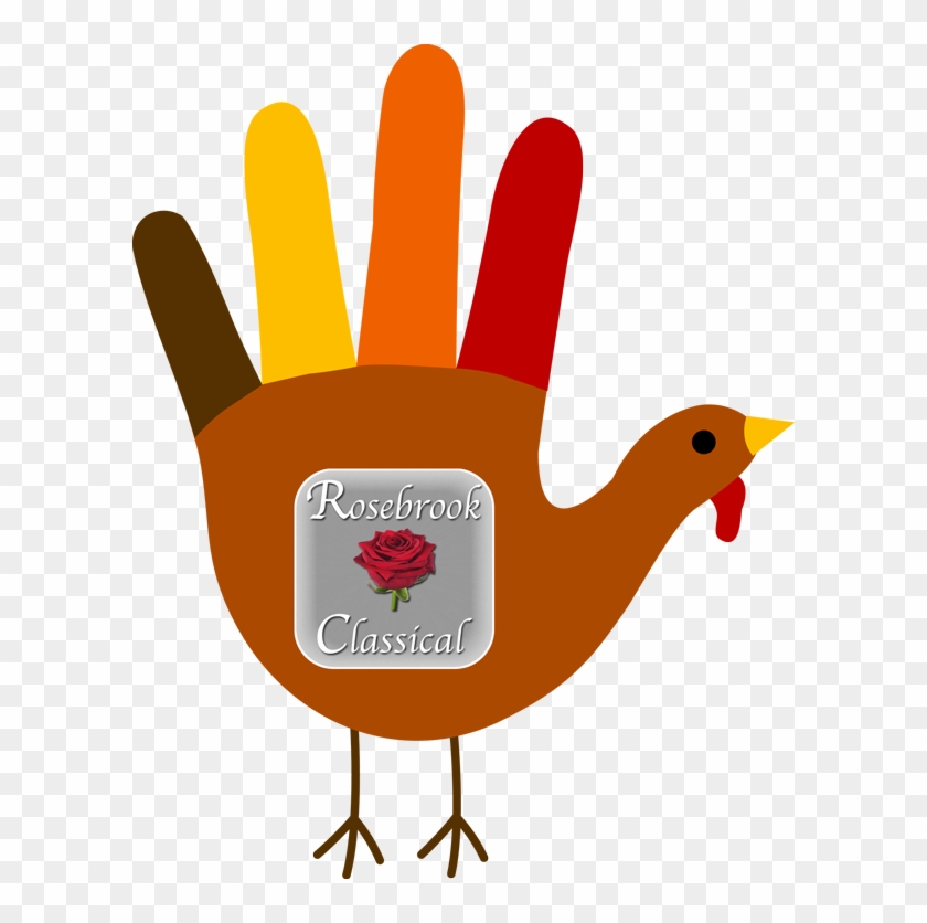 Turkey Meat Drawing Paper Clip Art - Draw A Turkey With Your Hand #1307850