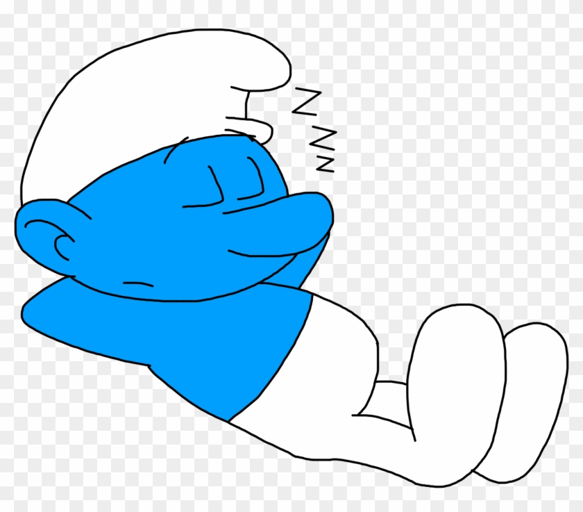 Brainy Smurf Baby Smurf The Smurfs Luilaksmurf - Lazy Smurf Png #1307874