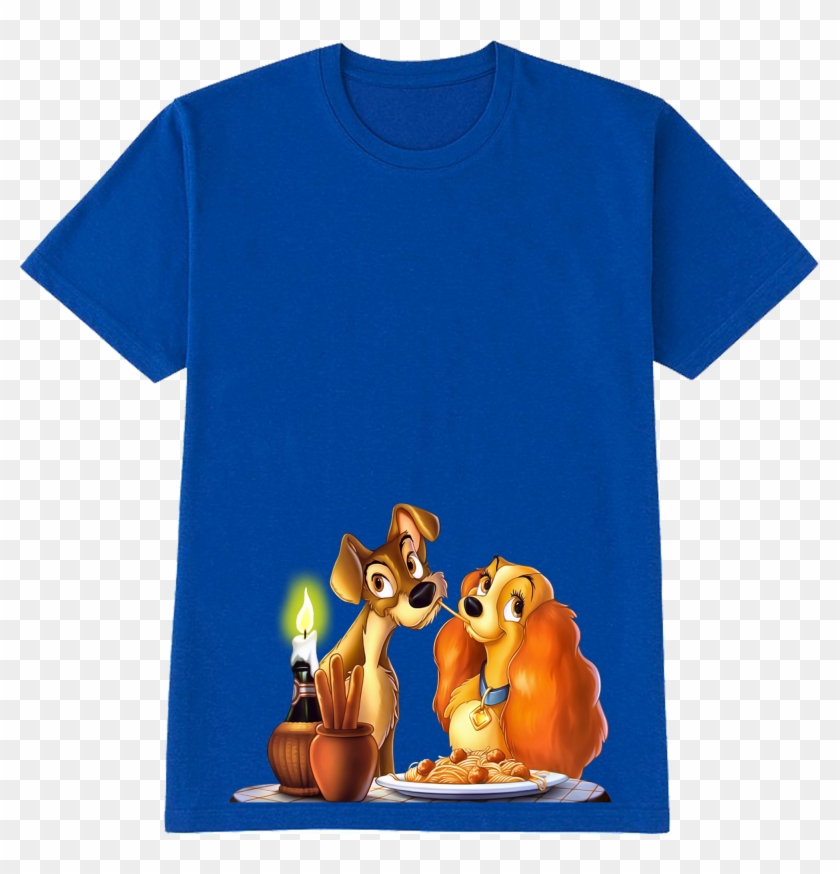 Lady And The Tramp T Shirt Cotton High Quality - Lady And The Tramp T Shirt Cotton High Quality #1307932