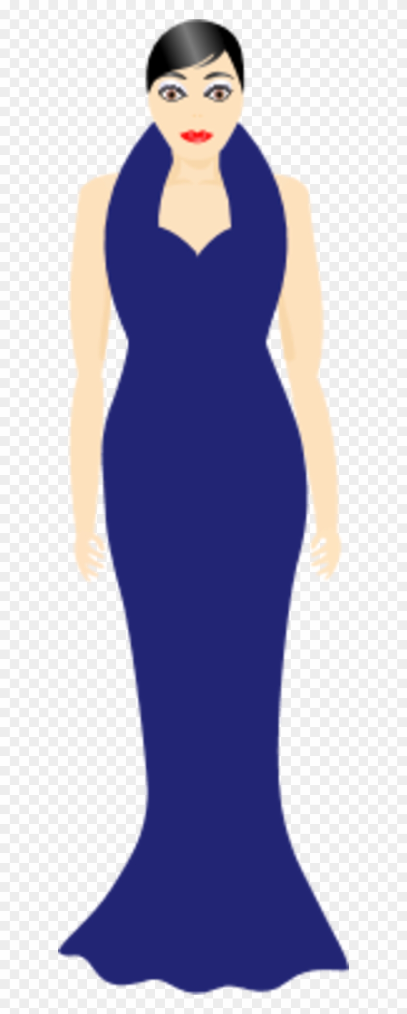 Woman Clipart Dress - Woman Clipart Dress #1307966