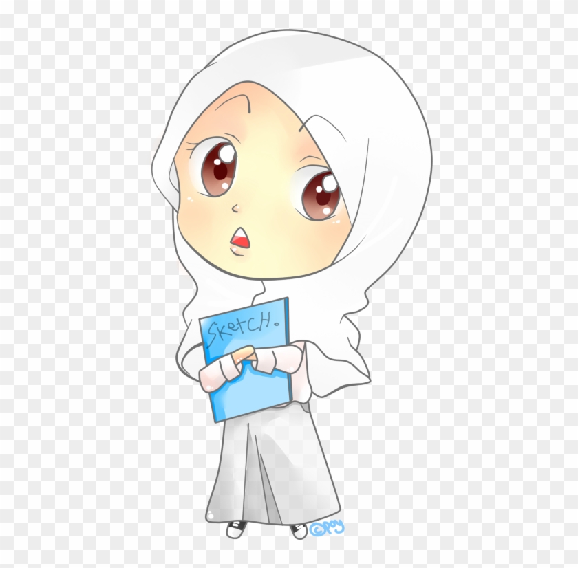 Chibi Hijab Muslim Allah Islam - Chibi Muslim Gif #1307996