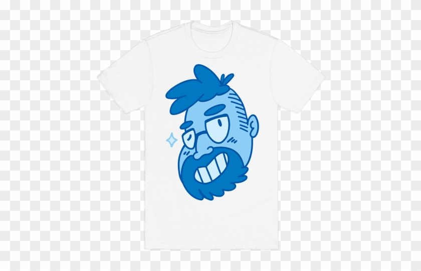 Cute Scruffy Dude Mens T-shirt - Not My Girlfriend Shirt #1308044
