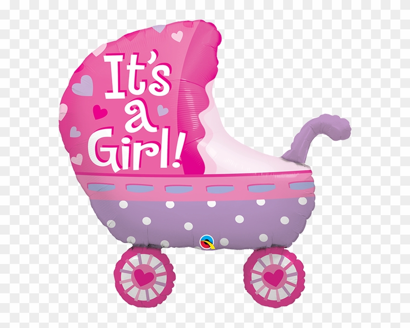 43289 - - - It's A Girl Baby Stroller - Its A Girl #1308093