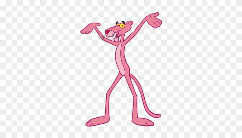 Pink Panther Hurray Transparent Png Image, Clipart - Pink Panther No Backgr...