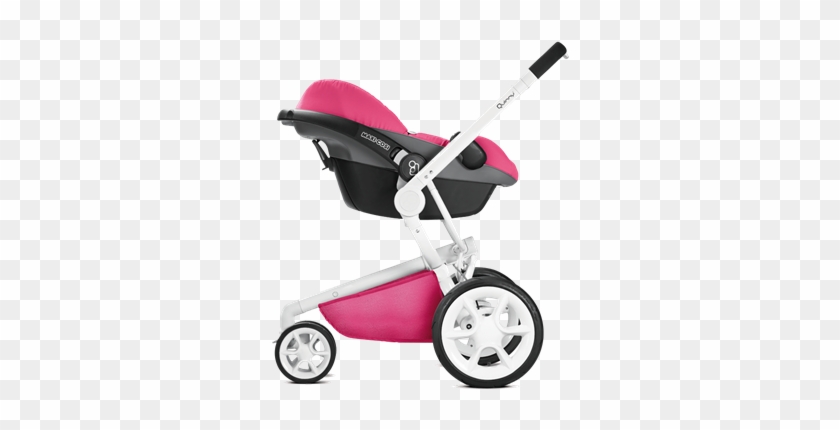 Quinny Moodd Stroller Pink Passion - Quinny Moodd Maxi Cosi Pebble #1308132