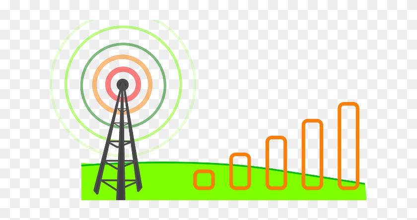 Mobile Tower Radiation Clipart #1308250