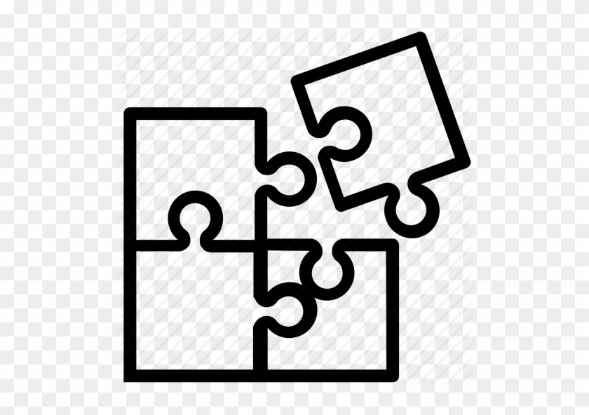 Puzzles Icon - Jigsaw Icon #1308283