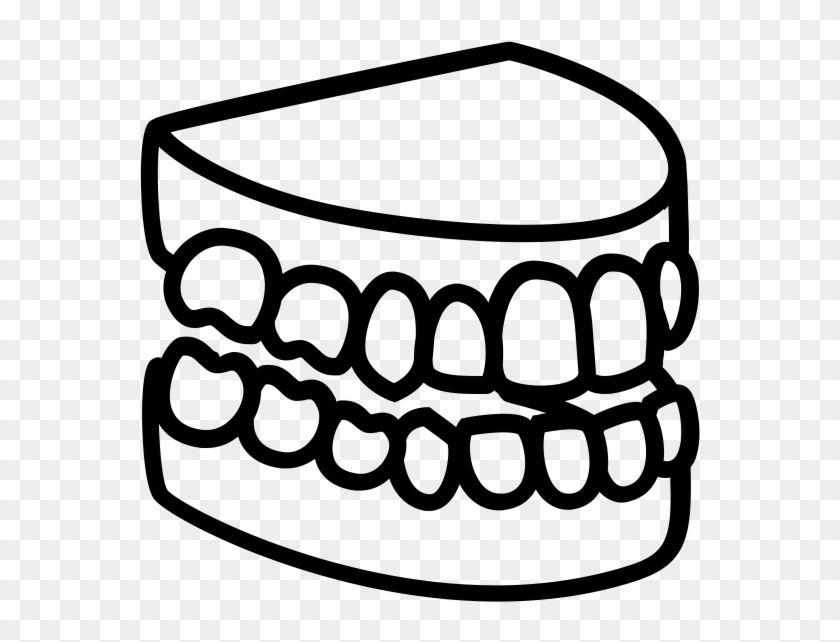 Pin Dentures Clipart - Dentures #1308388.