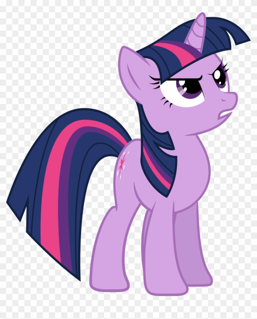 Twilight Looking At Something With Determination By - Twilight Sparkle Vector #1308497