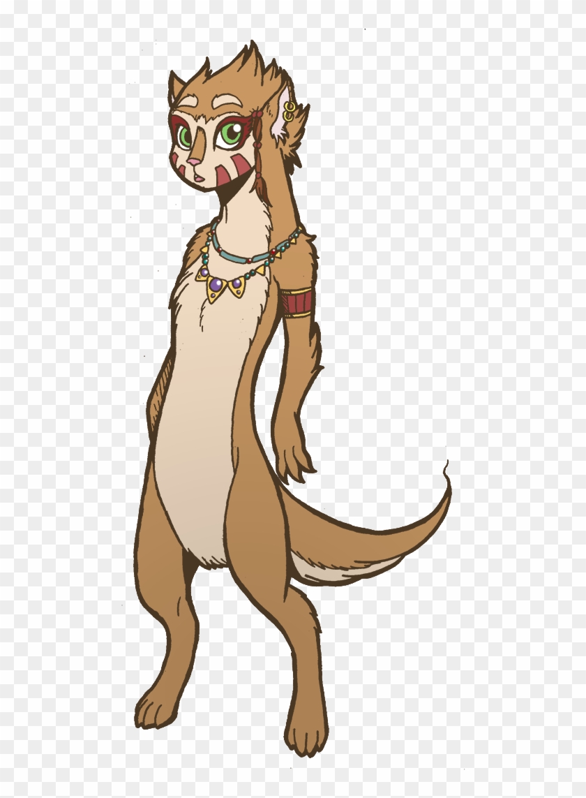 Tribal Weasel By Wrenzephyr2 - Illustration #1308557